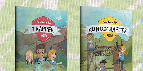 Neue CPA Handbücher Trapper & Kundschafter