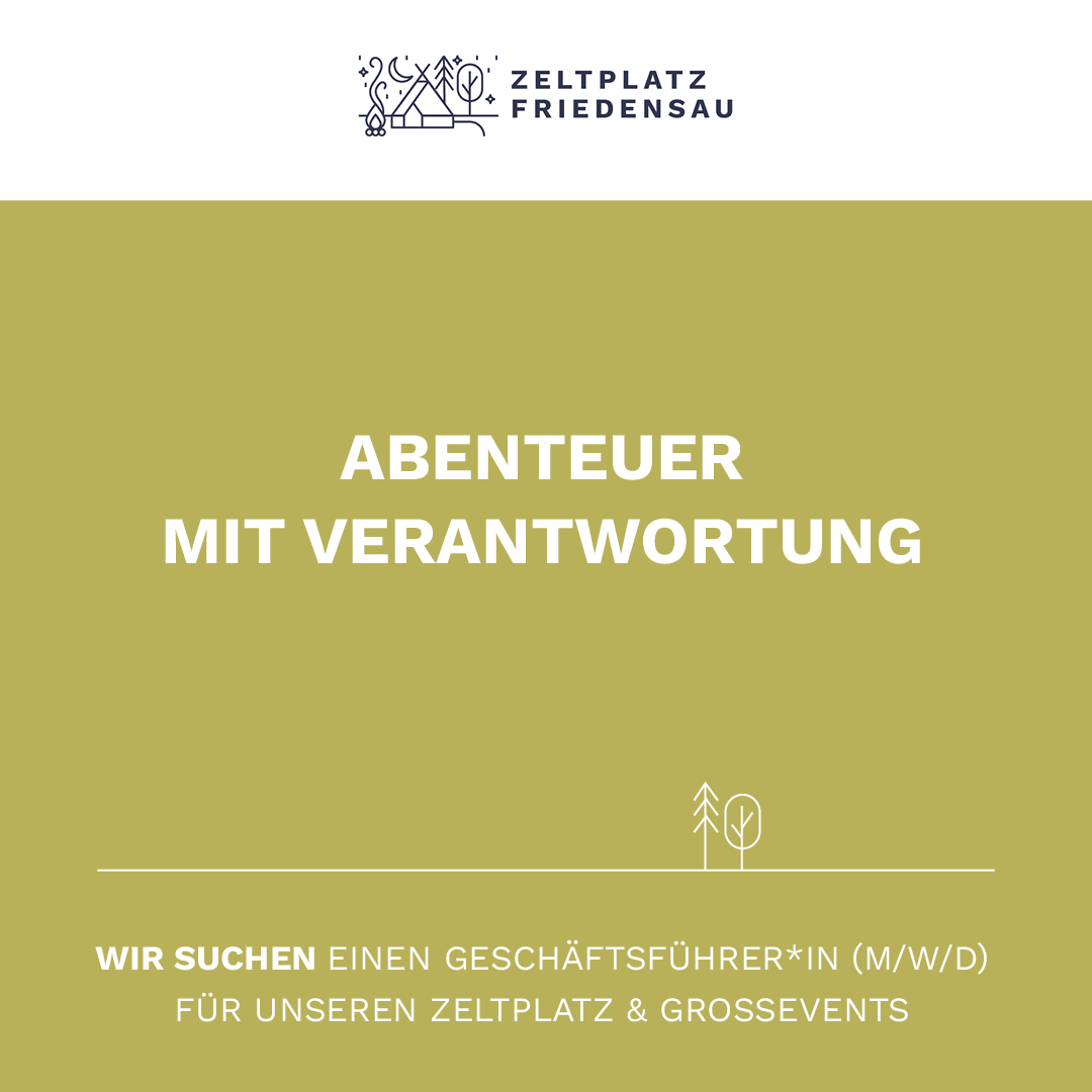 Abenteurer mit Verantwortung gesucht